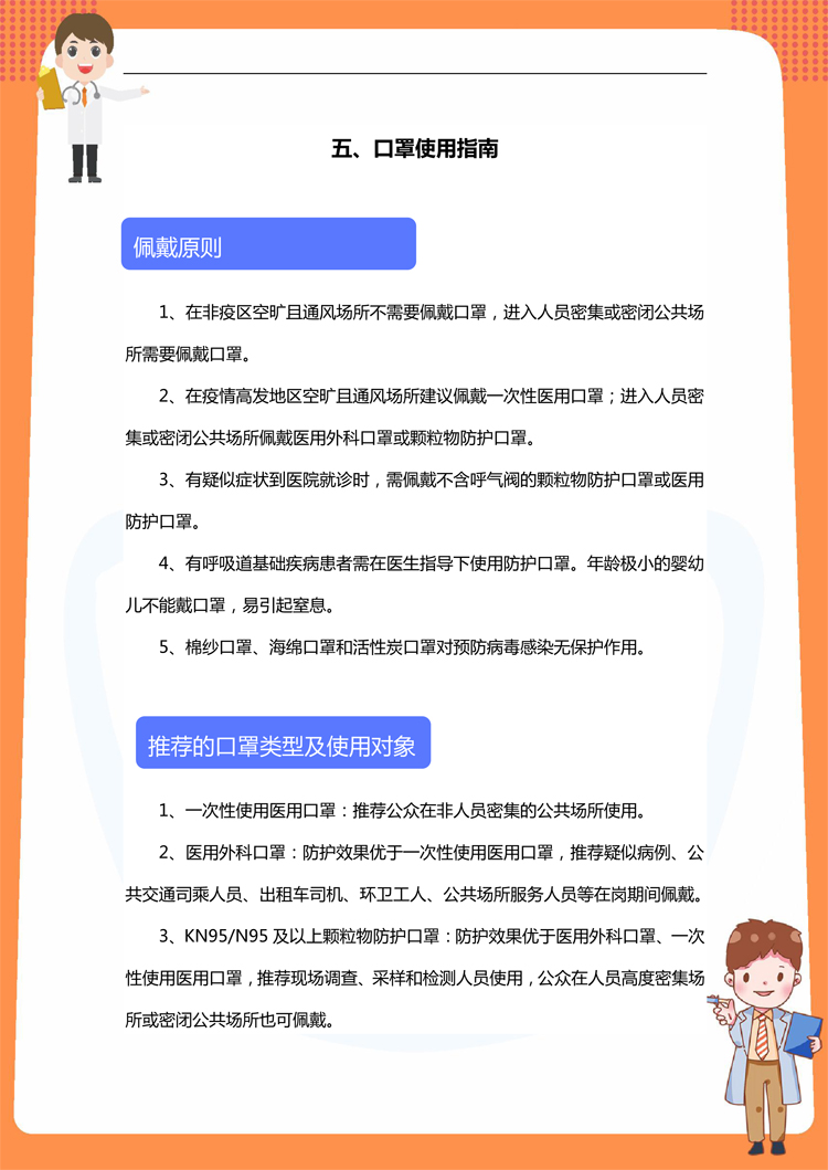 新冠肺炎防護(hù)手冊(cè)